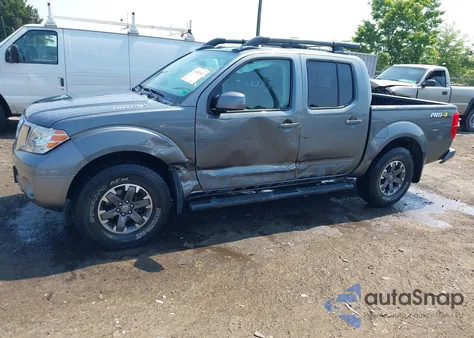 2016 Nissan Frontier Pro-4X из США, поврежденный, VIN 1N6AD0EVXGN765434